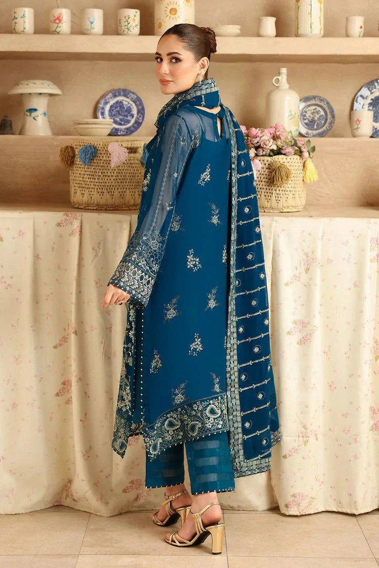 Picture of Ramsha - Sonehri Luxury Festive Chiffon Collection Vol 2 - BB-202 - Unstitched - Available at Raja Sahib