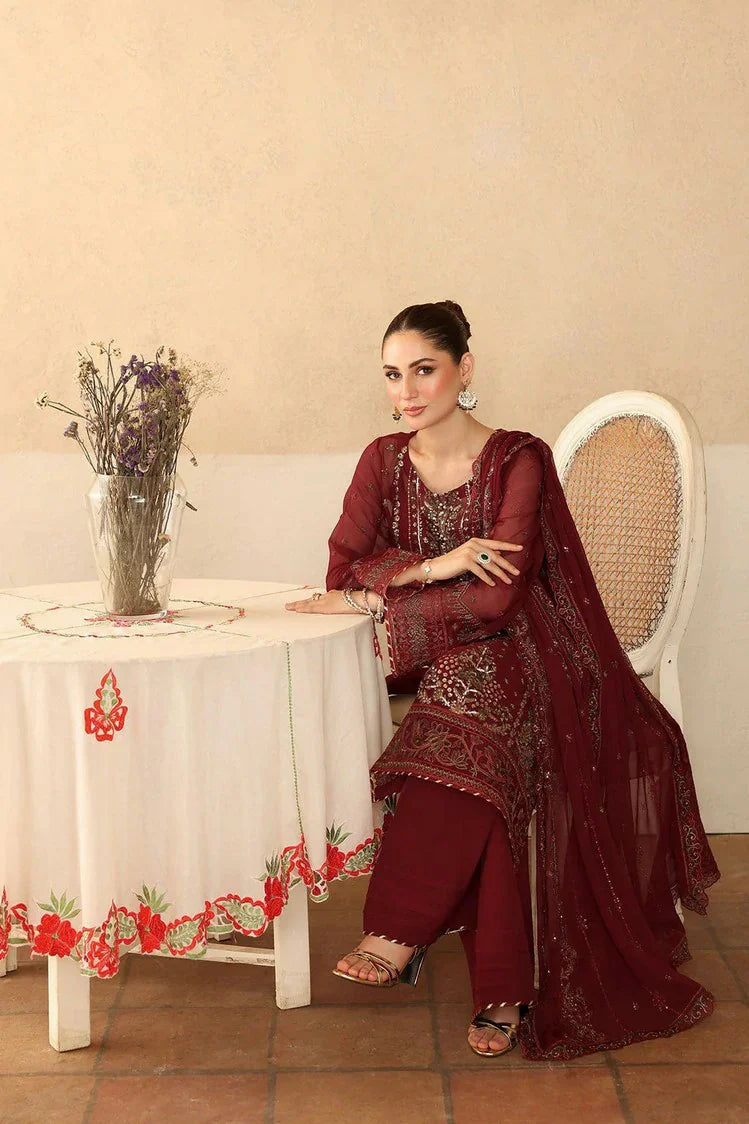 Picture of Ramsha - Sonehri Luxury Festive Chiffon Collection Vol 2 - BB-204 - Unstitched - Available at Raja Sahib