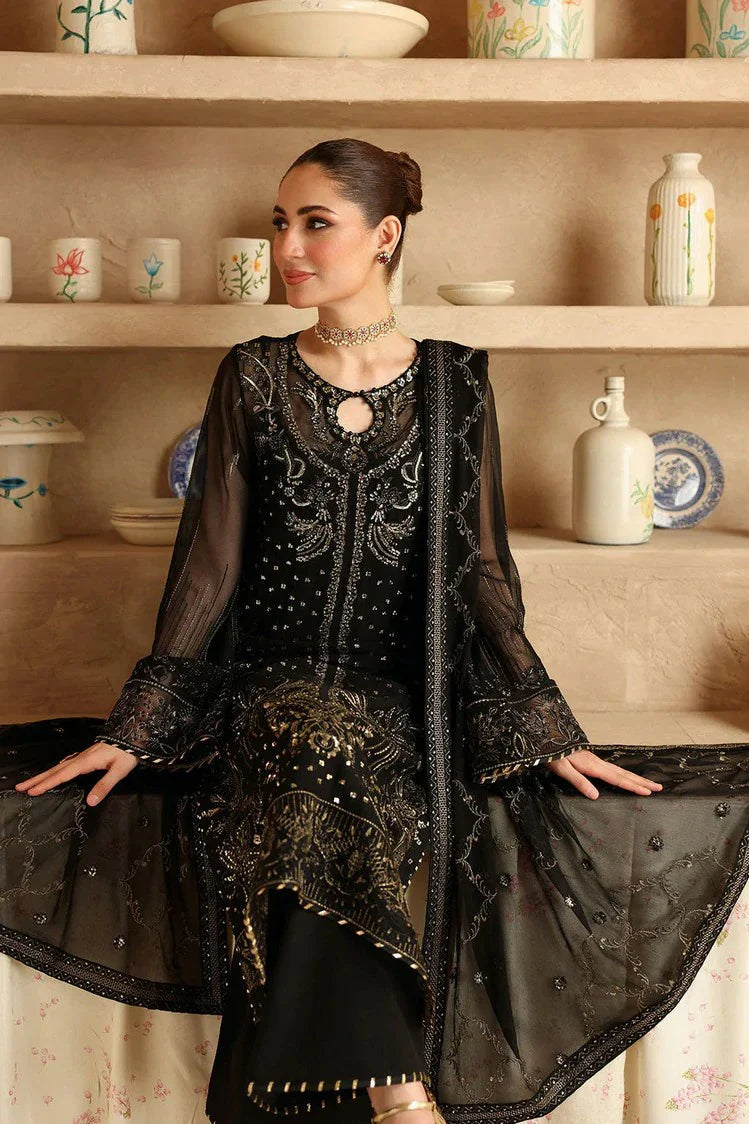 Picture of Ramsha - Sonehri Luxury Festive Chiffon Collection Vol 2 - BB-206 - Unstitched - Available at Raja Sahib