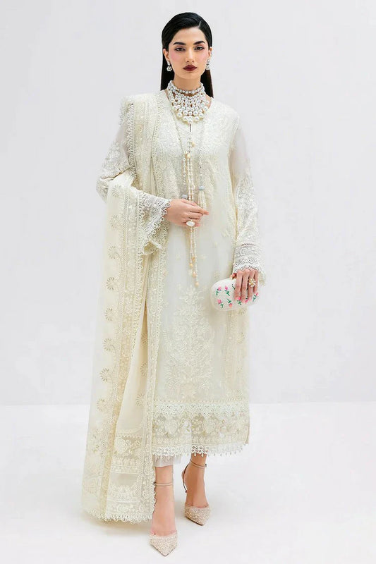 Picture of Serene - Luxe Collection - S-1086 Pearl - Unstitched - Available at Raja Sahib