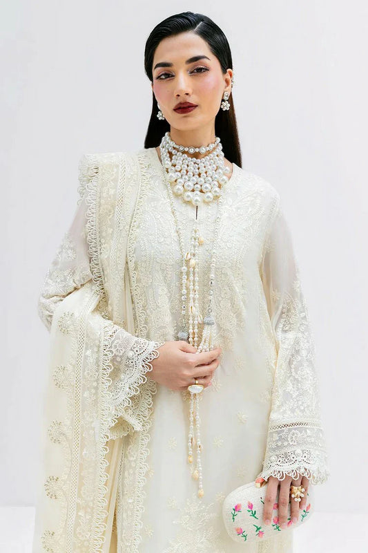 Picture of Serene - Luxe Collection - S-1086 Pearl - Unstitched - Available at Raja Sahib
