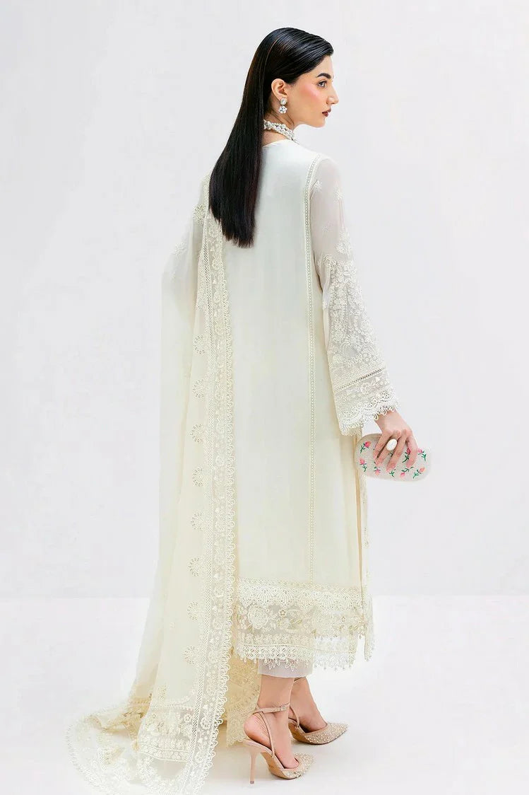 Picture of Serene - Luxe Collection - S-1086 Pearl - Unstitched - Available at Raja Sahib
