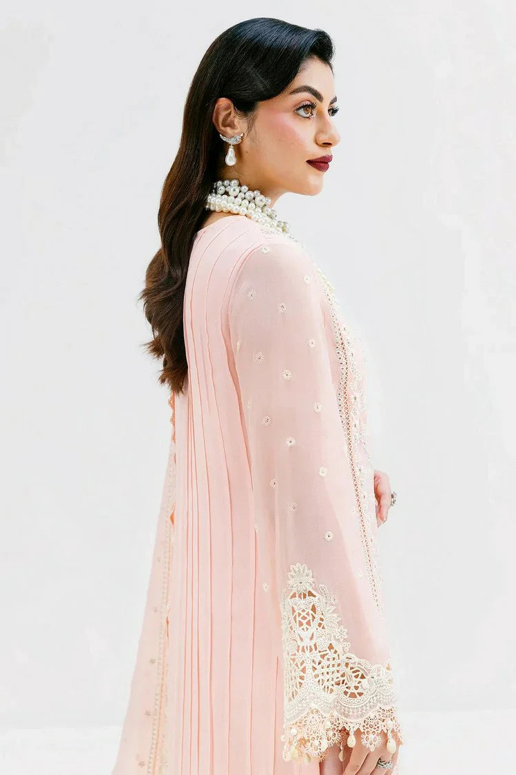 Picture of Serene - Luxe Collection - S-1088 Blush - Unstitched - Available at Raja Sahib