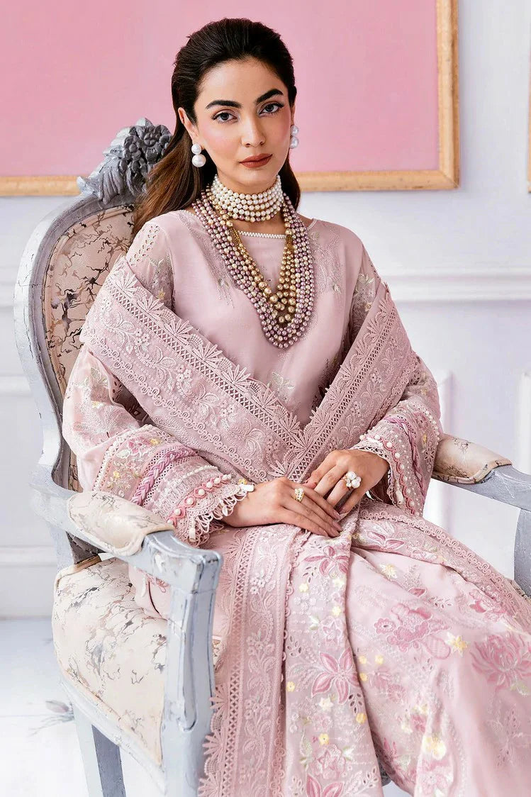 Picture of Serene - Luxe Collection - S-1090 Lavender - Unstitched - Available at Raja Sahib