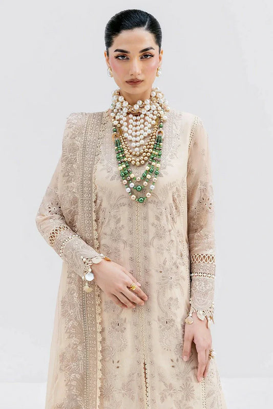 Picture of Serene - Luxe Collection - S-1094 Sand - Unstitched - Available at Raja Sahib
