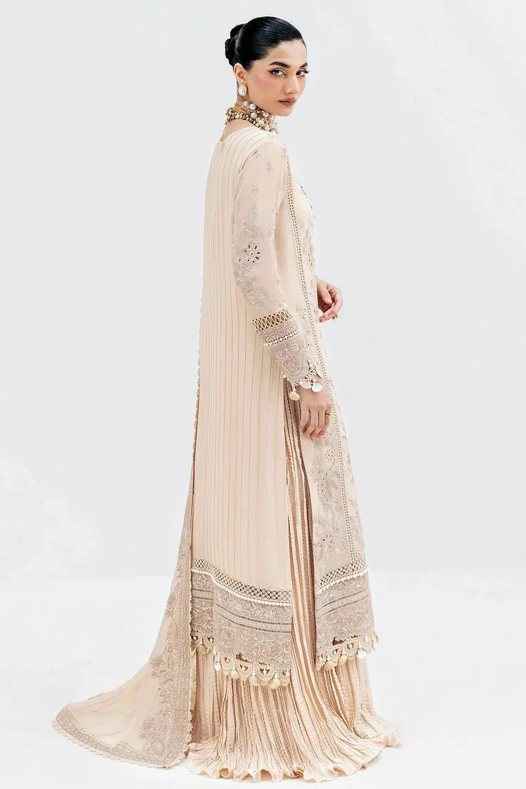 Picture of Serene - Luxe Collection - S-1094 Sand - Unstitched - Available at Raja Sahib