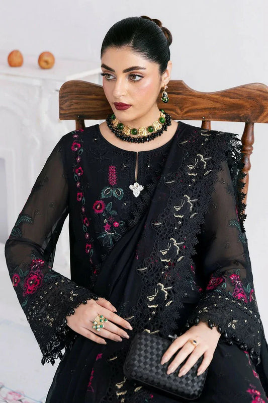Picture of Serene - Luxe Collection - S-1095 Onyx - Unstitched - Available at Raja Sahib
