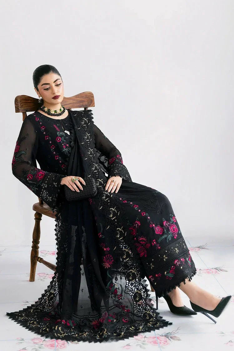 Picture of Serene - Luxe Collection - S-1095 Onyx - Unstitched - Available at Raja Sahib