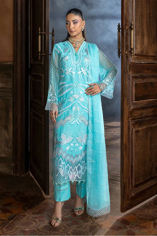 Picture of Zebtan - Aura Luxury Embroidered Collection - AR-05 - Unstitched - Available at Raja Sahib