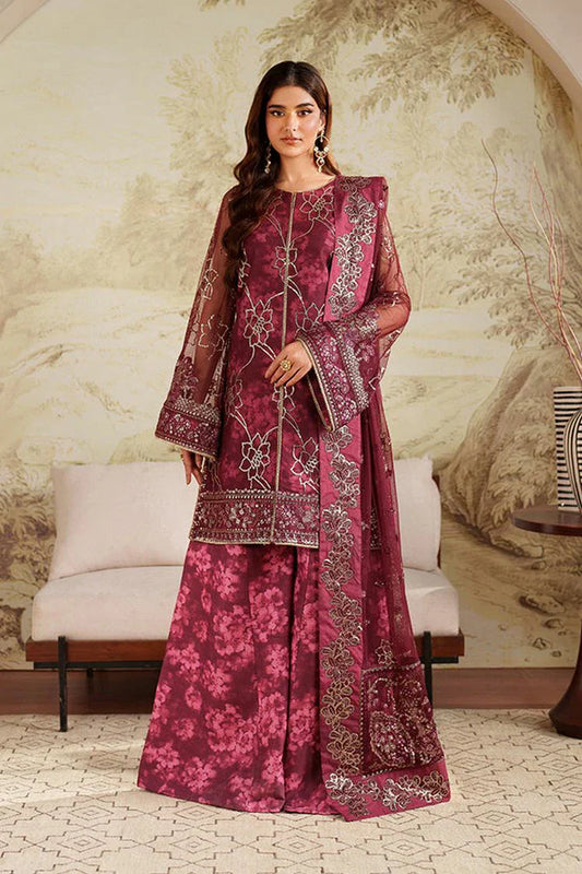 Picture of Zarif - Zaneera Printed and Embroidered Edit - ZRF-ZPE-07 FALEK - Unstitched - Available at Raja Sahib