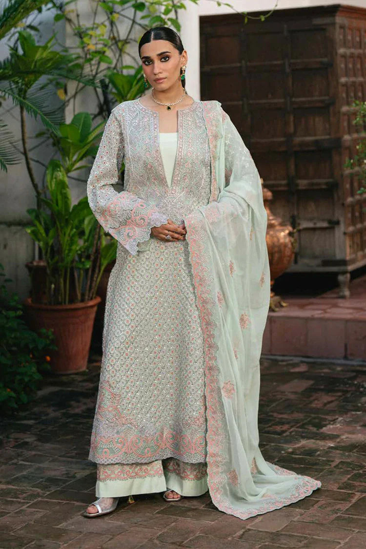 Picture of Freesia - Gulnaar Luxury Chiffon Collection - Tatiana-FSU-5652 - Unstitched - Available at Raja Sahib