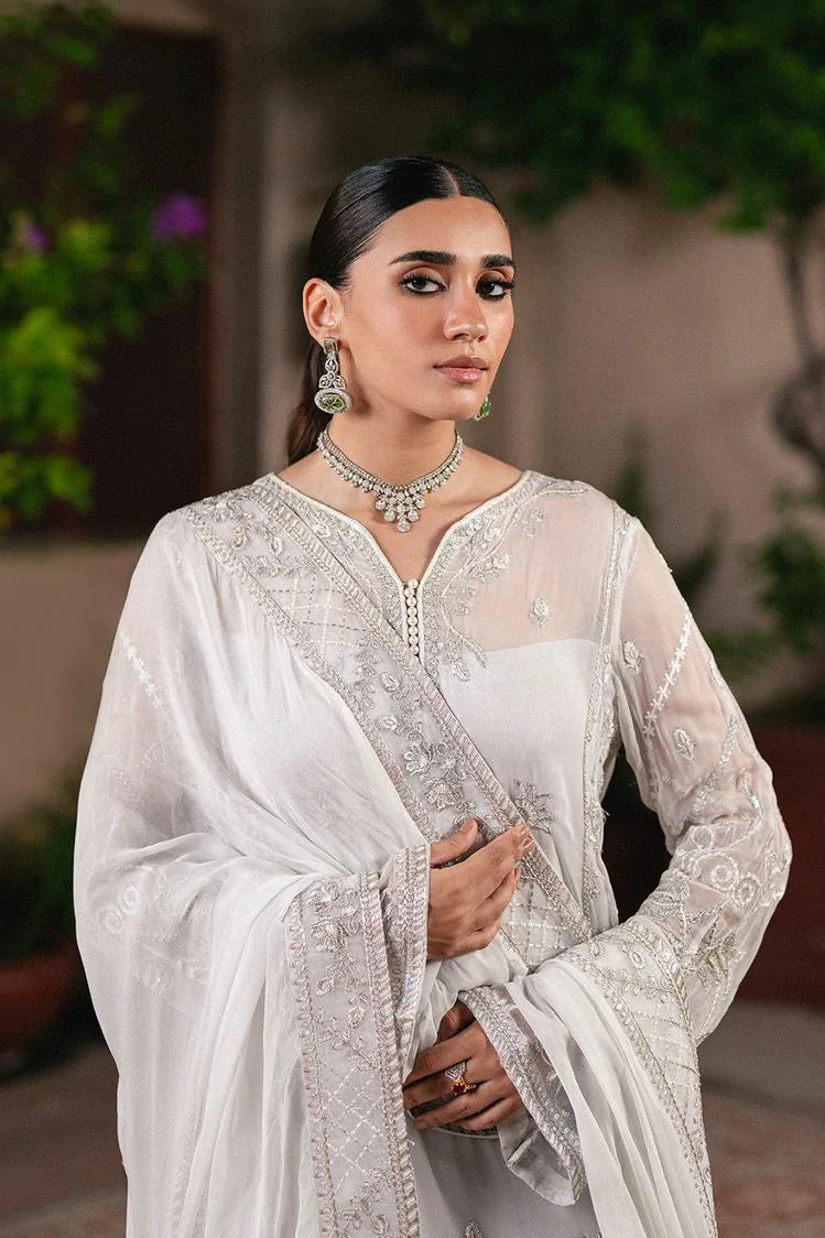 Picture of Freesia - Gulnaar Luxury Chiffon Collection - Faina-FSU-5656 - Unstitched - Available at Raja Sahib