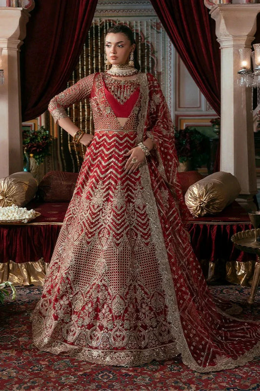 Picture of Imrozia - Noor e Naaz Bridal Collection - IB-54 Zeenat - Unstitched - Available at Raja Sahib