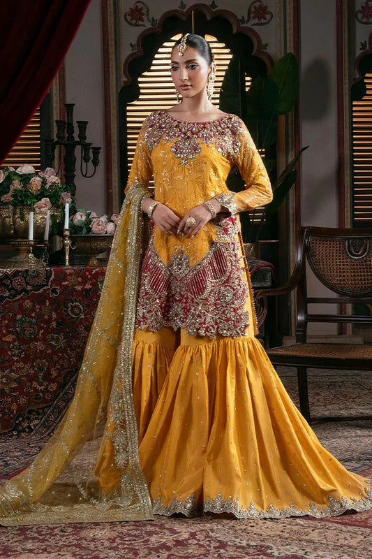 Picture of Imrozia - Noor e Naaz Bridal Collection - IB-55 Roshni - Unstitched - Available at Raja Sahib