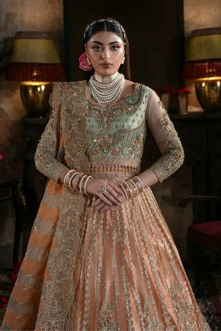 Picture of Imrozia - Noor e Naaz Bridal Collection - IB-56 Sitarah - Unstitched - Available at Raja Sahib