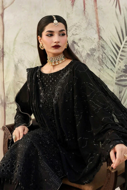 Picture of Emaan Adeel - Romansiyyah Luxury Formals - 08 ZAREENAH - Unstitched - Available at Raja Sahib
