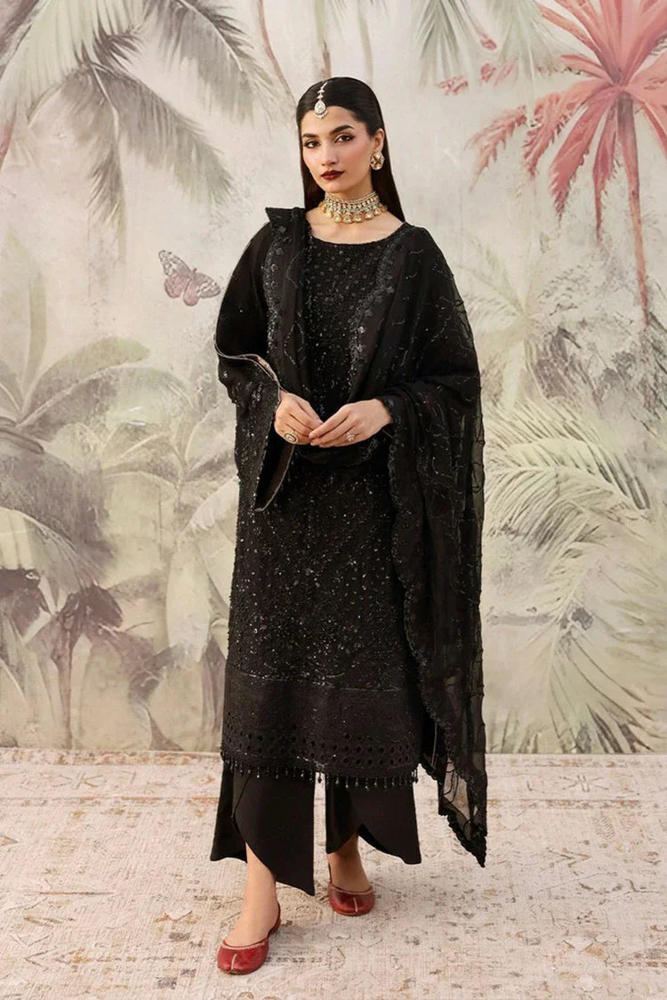 Picture of Emaan Adeel - Romansiyyah Luxury Formals - 08 ZAREENAH - Unstitched - Available at Raja Sahib