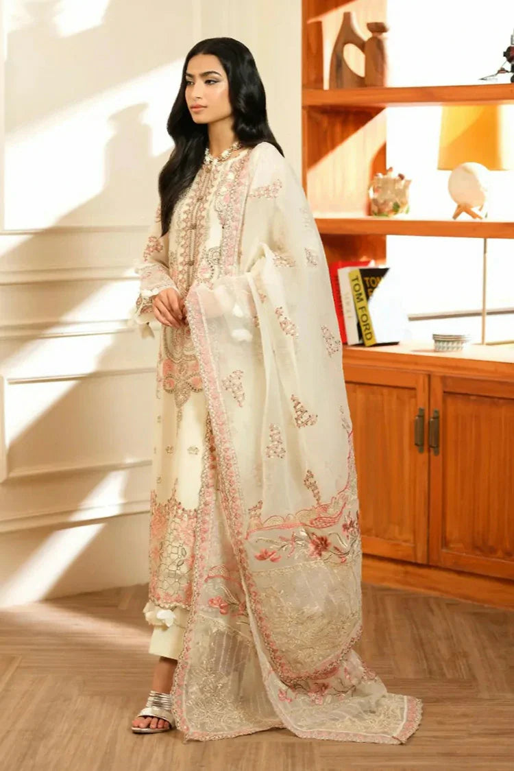 Picture of Waresha - Formal Era Collection - WFE-04-PEARL MIRAGE - Unstitched - Available at Raja Sahib