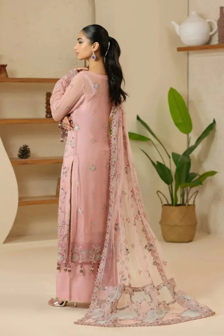 Picture of Waresha - Formal Era Collection - WFE-06-PETAL HAZE - Unstitched - Available at Raja Sahib