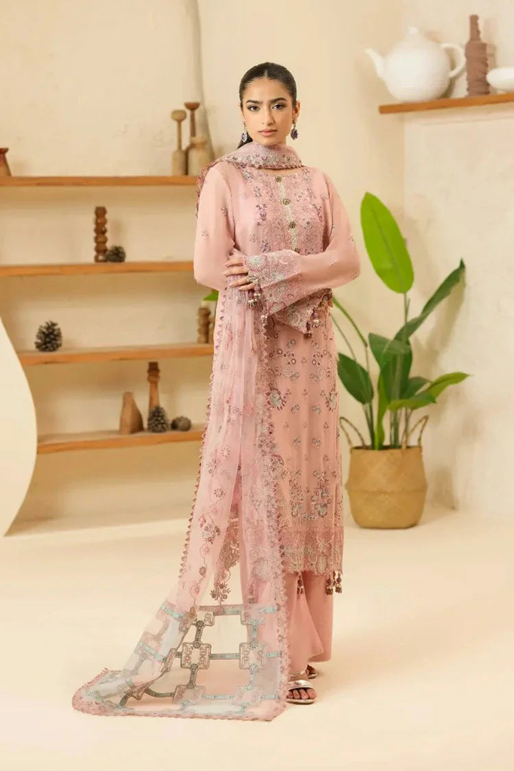 Picture of Waresha - Formal Era Collection - WFE-06-PETAL HAZE - Unstitched - Available at Raja Sahib