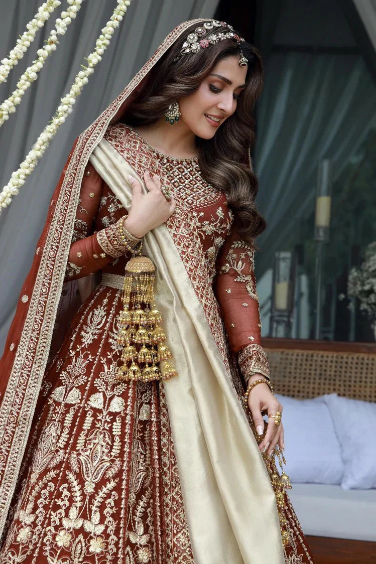 Picture of Gulmina - Luxury Handwork Chiffon Collection - 01-Eshaal - Unstitched - Available at Raja Sahib