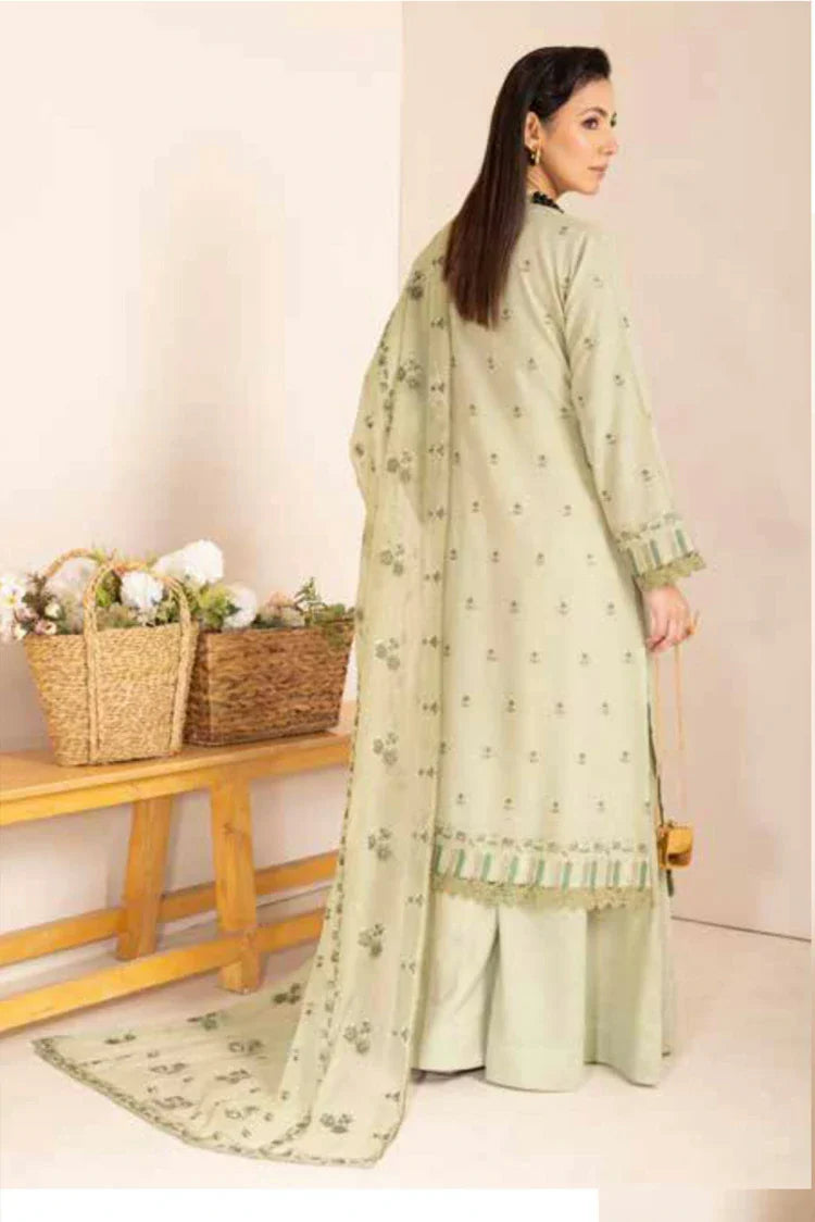 Picture of Noor e Fajar - Hania Embroidered Karandi Collection - KR-190 - Unstitched - Available at Raja Sahib