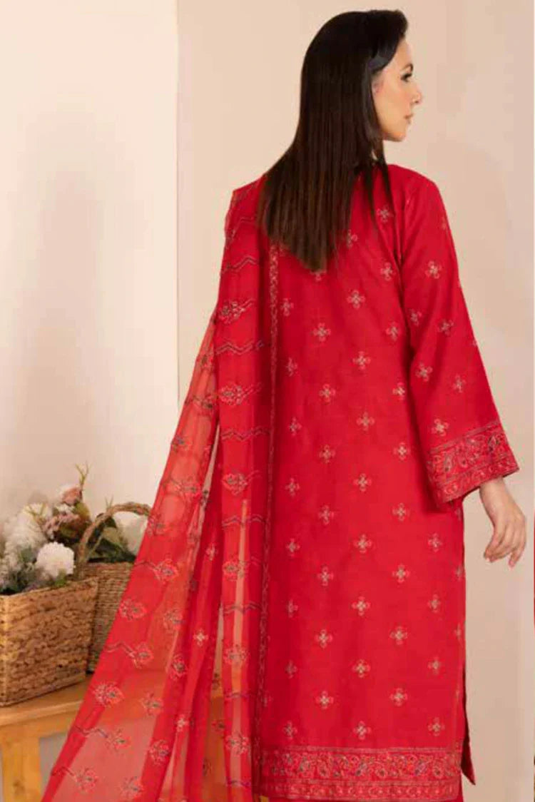 Picture of Noor e Fajar - Hania Embroidered Karandi Collection - KR-192 - Unstitched - Available at Raja Sahib