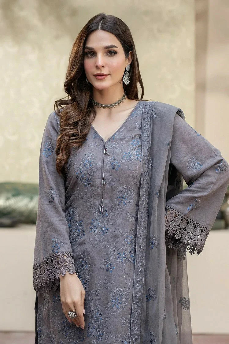 Picture of Noor e Fajar - Mehru Embroidered Karandi Collection - KR-181 - Unstitched - Available at Raja Sahib