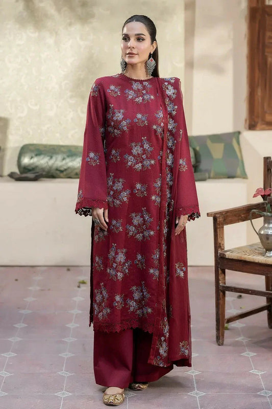 Picture of Noor e Fajar - Mehru Embroidered Karandi Collection - KR-184 - Unstitched - Available at Raja Sahib