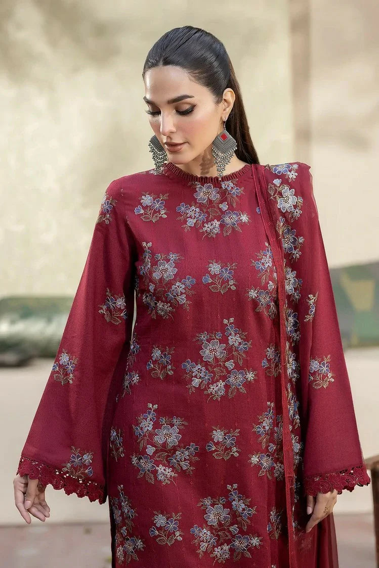 Picture of Noor e Fajar - Mehru Embroidered Karandi Collection - KR-184 - Unstitched - Available at Raja Sahib