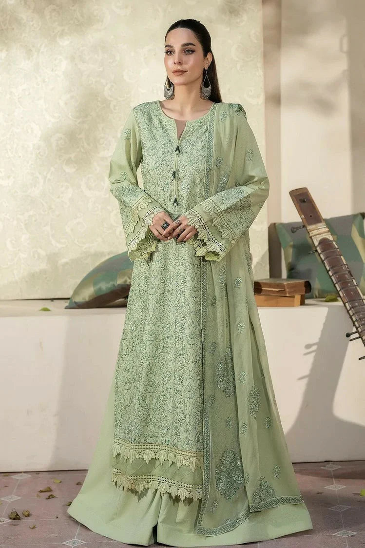 Picture of Noor e Fajar - Mehru Embroidered Karandi Collection - KR-187 - Unstitched - Available at Raja Sahib