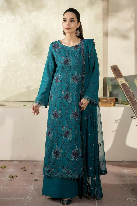 Picture of Noor e Fajar - Mehru Embroidered Karandi Collection - KR-189 - Unstitched - Available at Raja Sahib