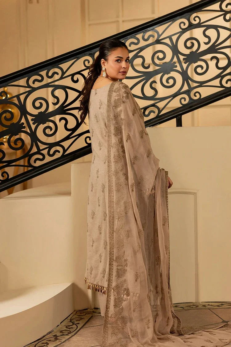 Picture of Noor e Fajar - Apana Embroidered Karandi Collection - KR-211 - Unstitched - Available at Raja Sahib