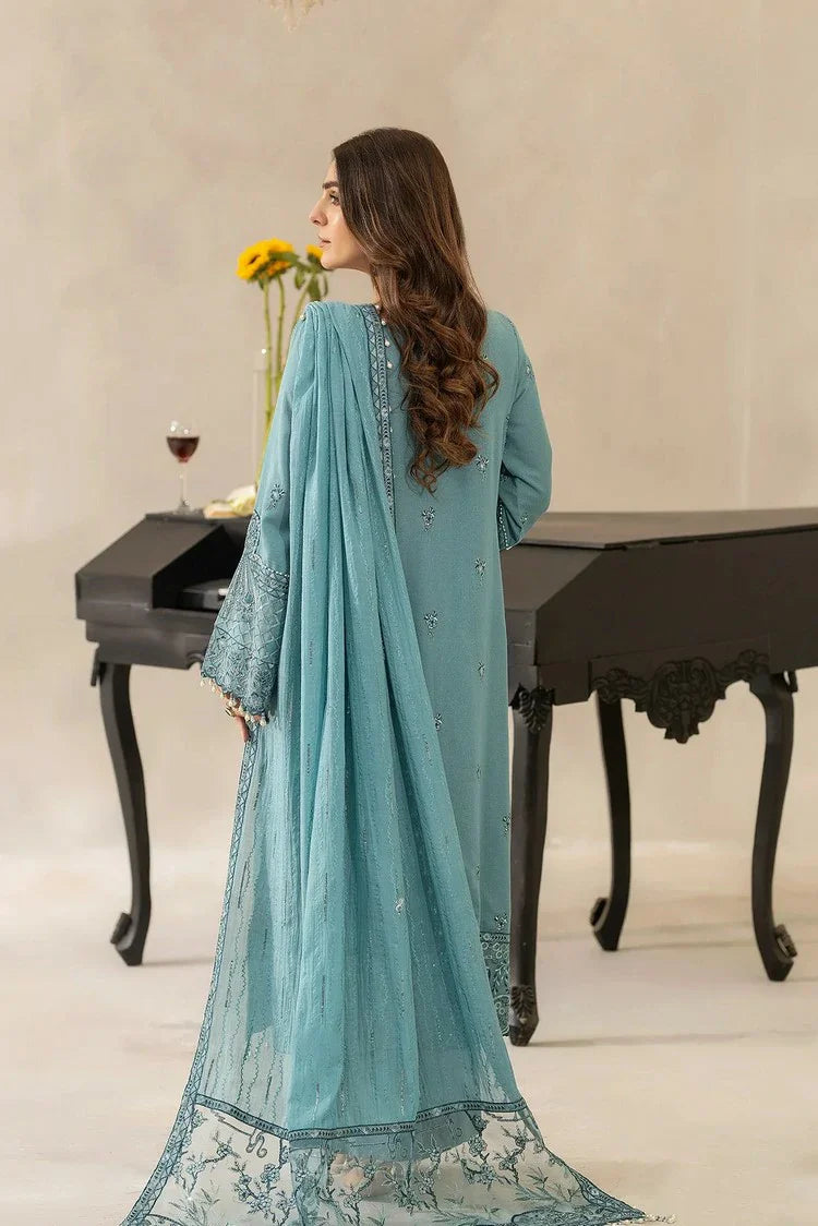 Picture of Raeesa - Dehleez Embroidered Karandi Collection - DK-003 - Unstitched - Available at Raja Sahib