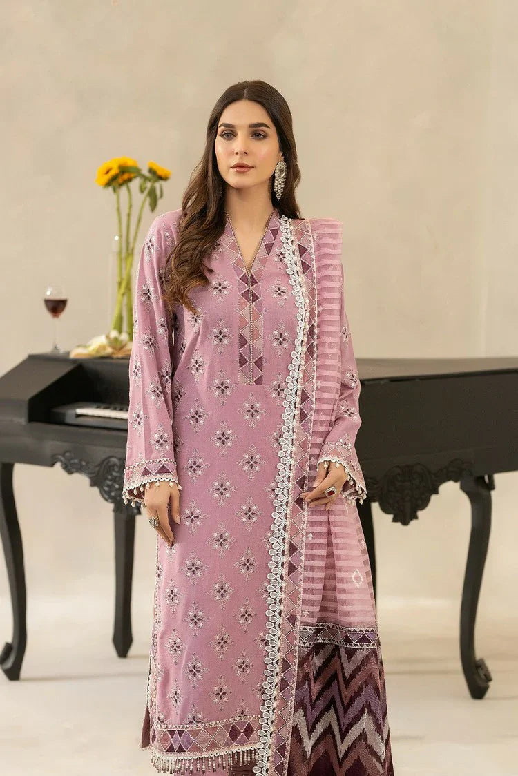 Picture of Raeesa - Dehleez Embroidered Karandi Collection - DK-004 - Unstitched - Available at Raja Sahib