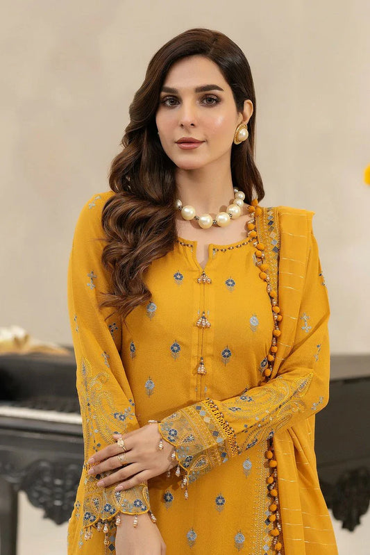 Picture of Raeesa - Dehleez Embroidered Karandi Collection - DK-008 - Unstitched - Available at Raja Sahib