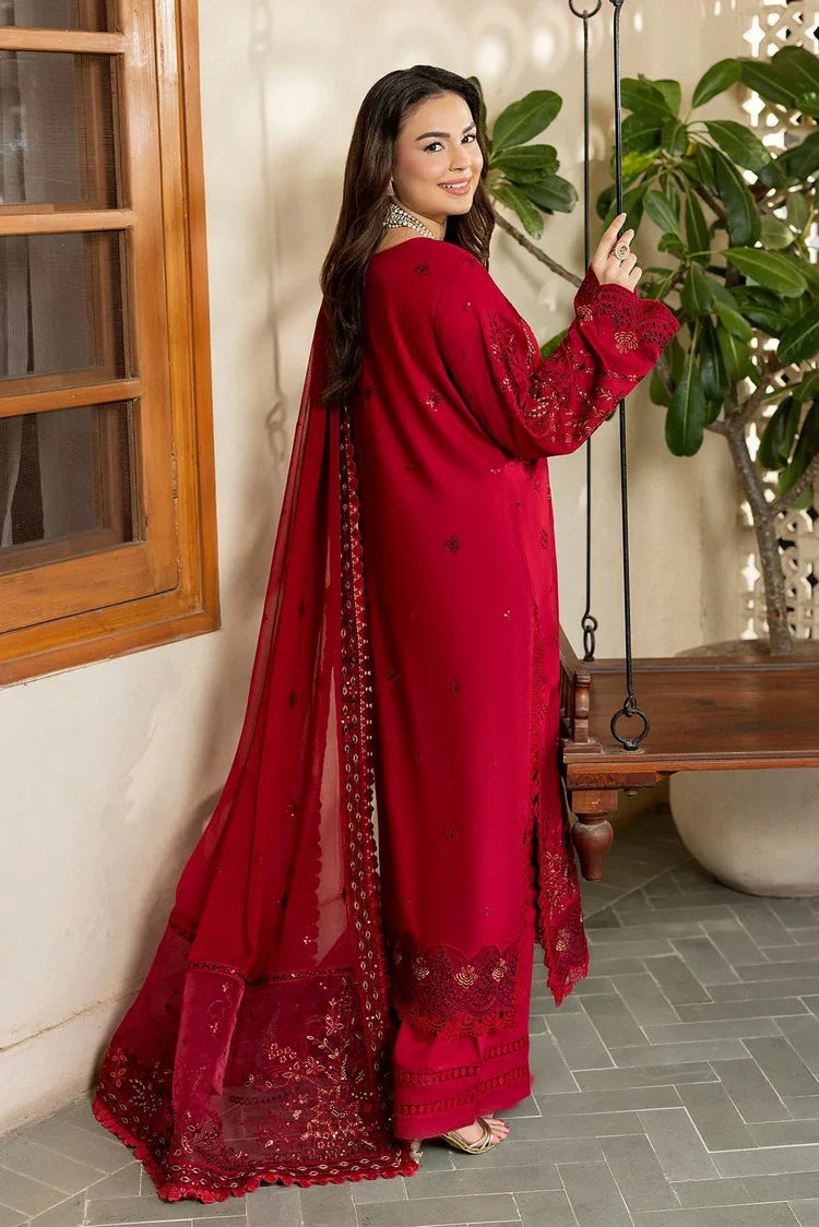 Picture of Raeesa - Seraya Embroidered Viscose Silk Collection - SR-03 - Unstitched - Available at Raja Sahib