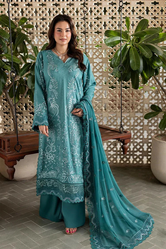 Picture of Raeesa - Seraya Embroidered Viscose Silk Collection - SR-04 - Unstitched - Available at Raja Sahib