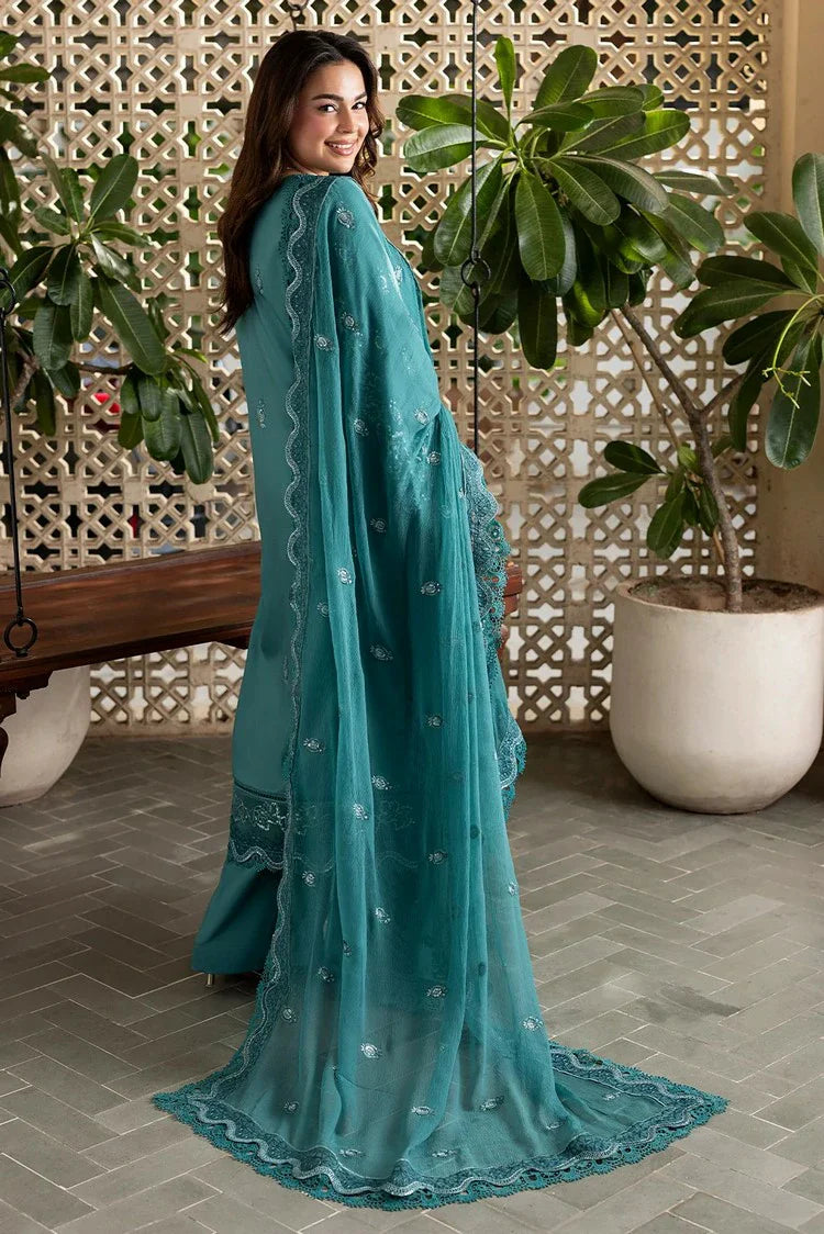 Picture of Raeesa - Seraya Embroidered Viscose Silk Collection - SR-04 - Unstitched - Available at Raja Sahib