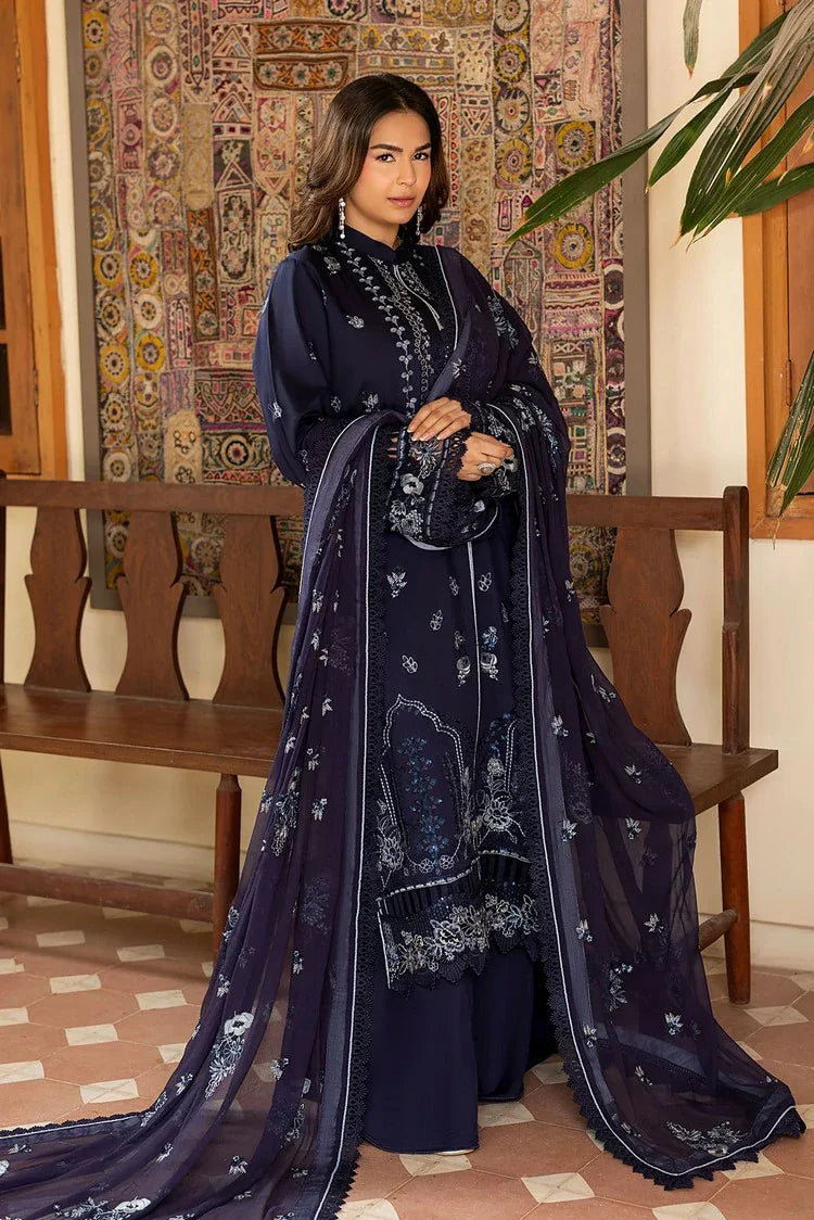 Picture of Raeesa - Seraya Embroidered Viscose Silk Collection - SR-05 - Unstitched - Available at Raja Sahib