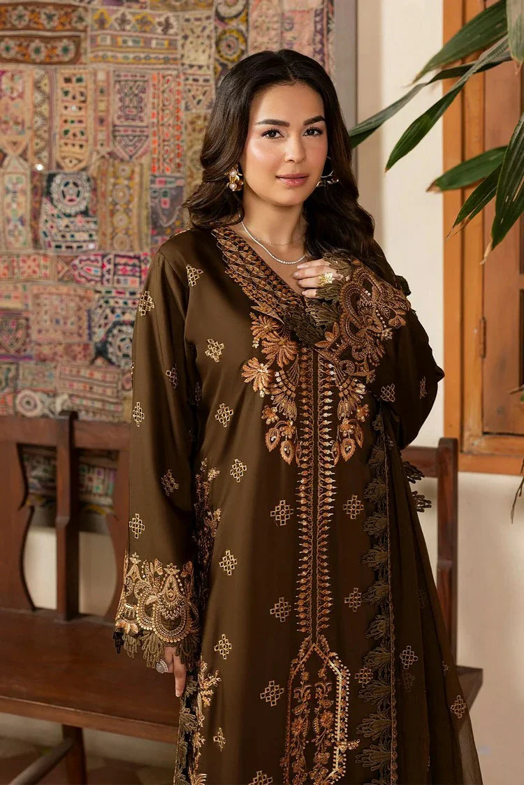 Picture of Raeesa - Seraya Embroidered Viscose Silk Collection - SR-06 - Unstitched - Available at Raja Sahib