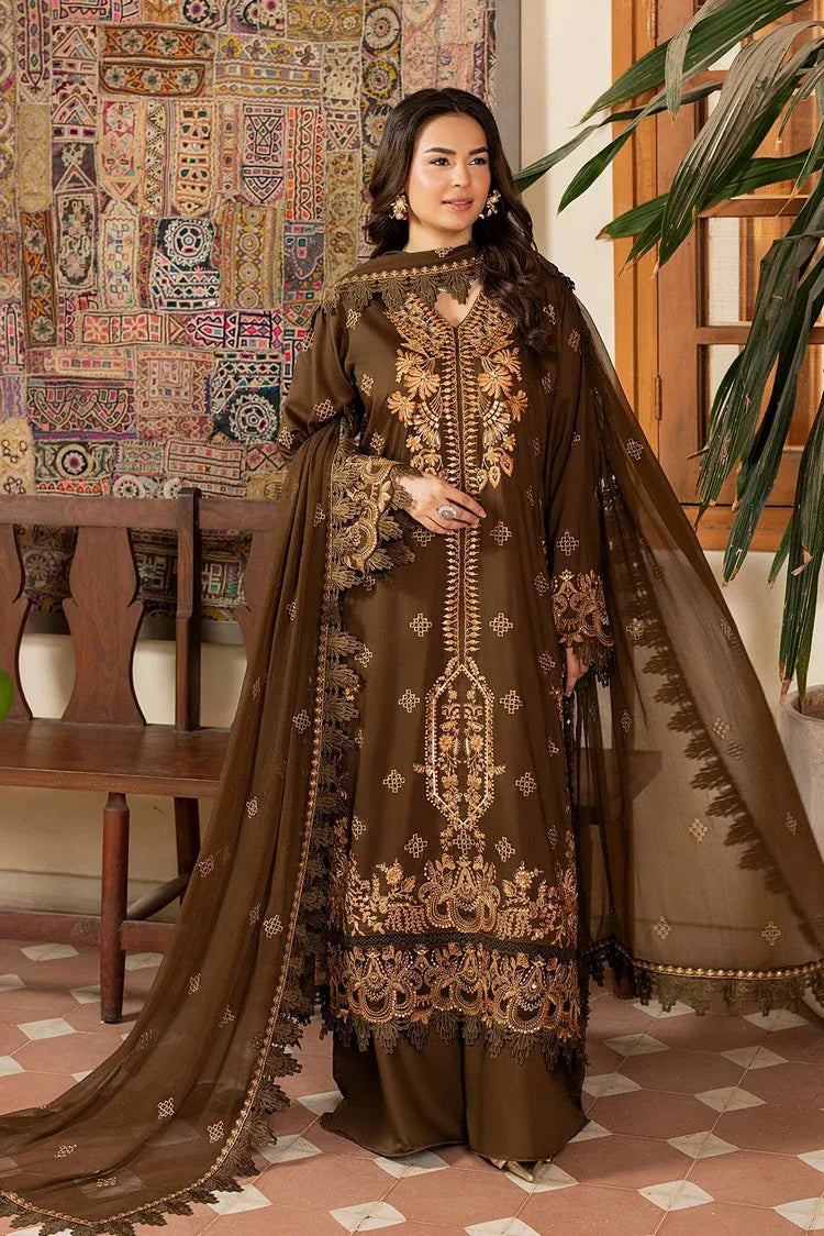 Picture of Raeesa - Seraya Embroidered Viscose Silk Collection - SR-06 - Unstitched - Available at Raja Sahib