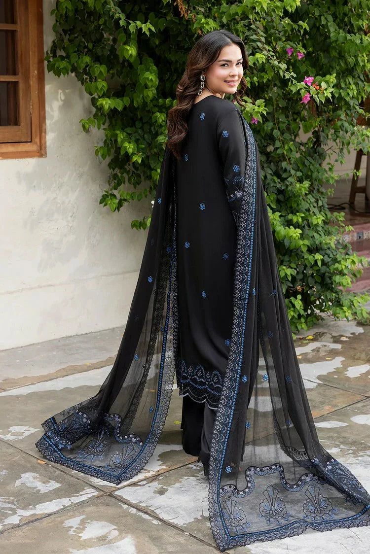 Picture of Raeesa - Seraya Embroidered Viscose Silk Collection - SR-07 - Unstitched - Available at Raja Sahib