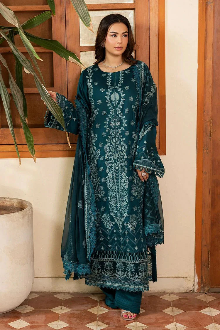 Picture of Raeesa - Seraya Embroidered Viscose Silk Collection - SR-08 - Unstitched - Available at Raja Sahib