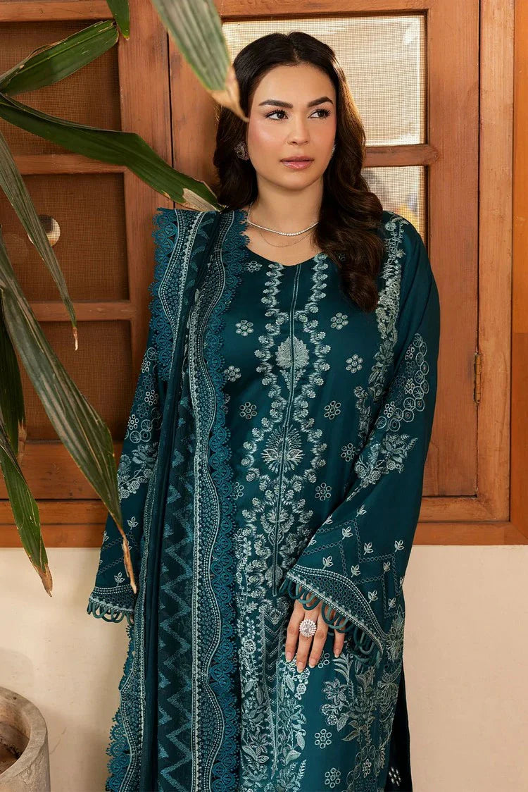 Picture of Raeesa - Seraya Embroidered Viscose Silk Collection - SR-08 - Unstitched - Available at Raja Sahib