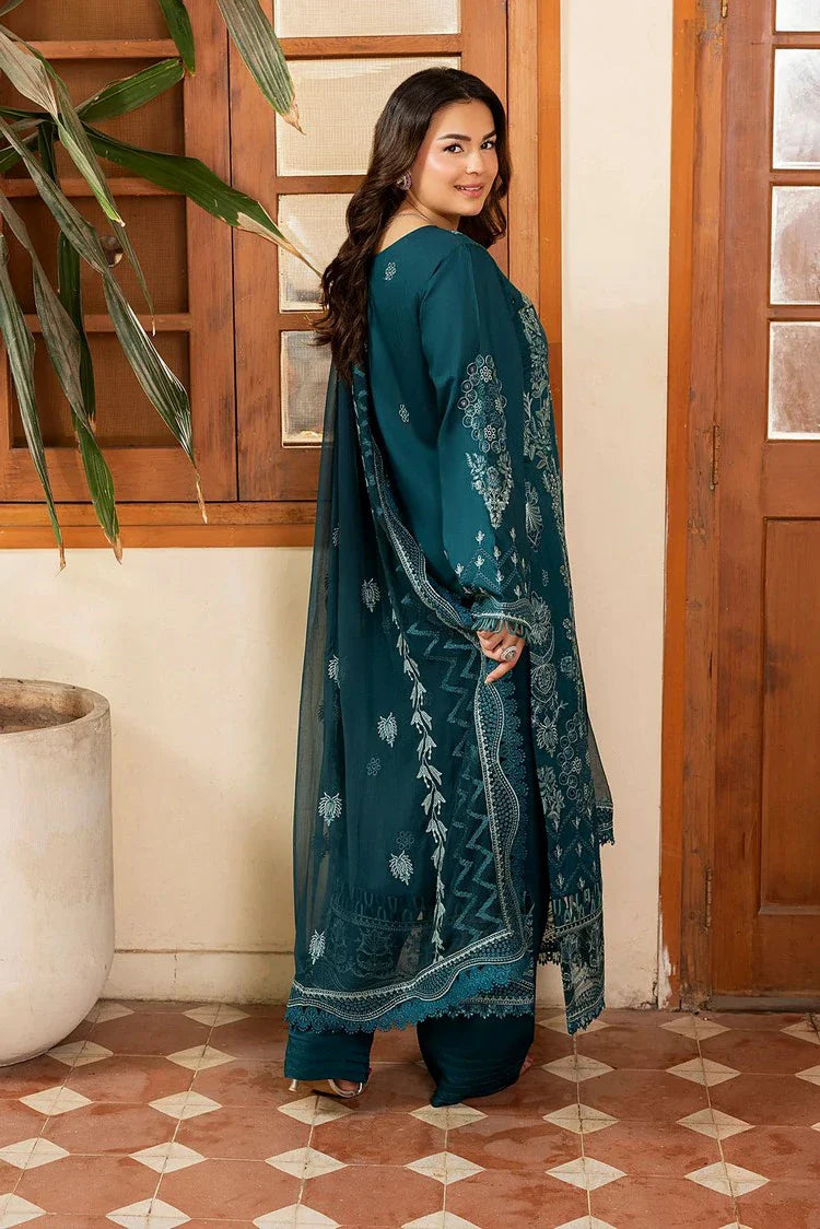 Picture of Raeesa - Seraya Embroidered Viscose Silk Collection - SR-08 - Unstitched - Available at Raja Sahib
