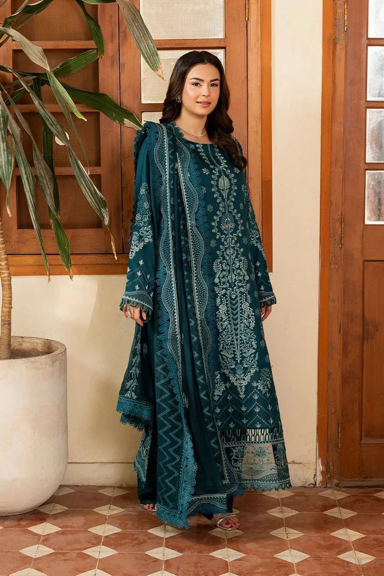 Picture of Raeesa - Seraya Embroidered Viscose Silk Collection - SR-08 - Unstitched - Available at Raja Sahib