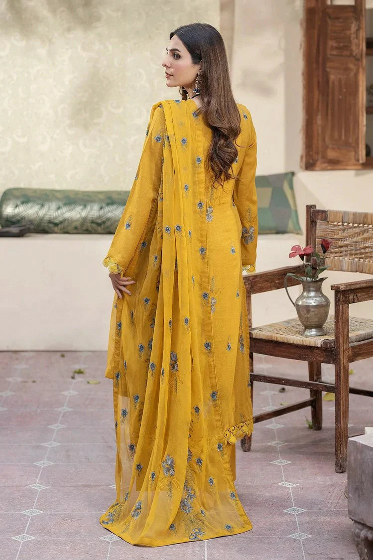 Picture of Noor e Fajar - Shahtaj Embroidered Karandi Collection - KR-204 - Unstitched - Available at Raja Sahib