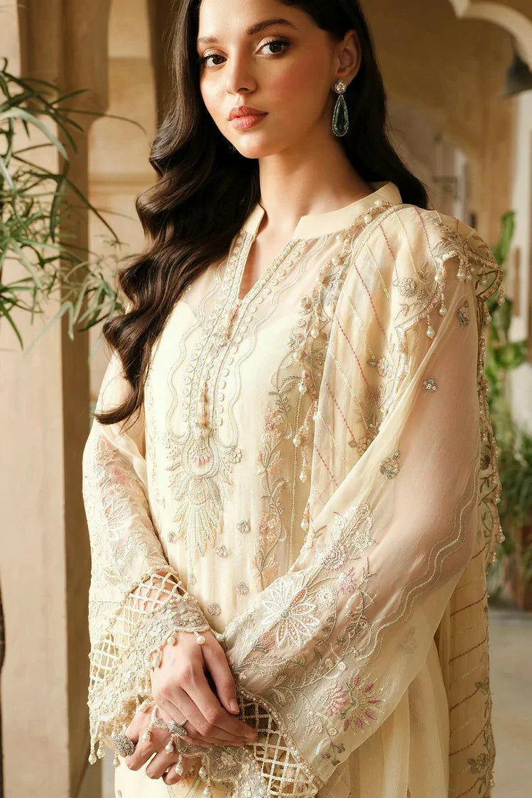 Picture of Raeesa - Inayat Luxury Embroidered Chiffon Collection - HU-53 - Unstitched - Available at Raja Sahib