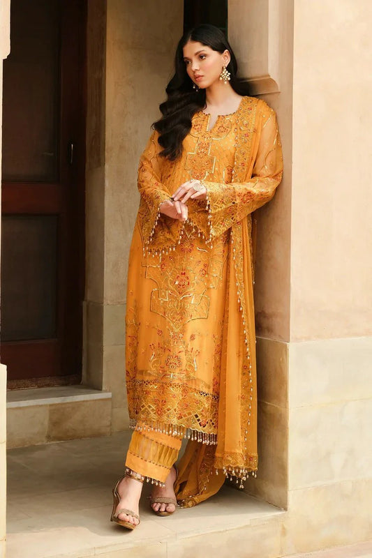 Picture of Raeesa - Inayat Luxury Embroidered Chiffon Collection - HU-54 - Unstitched - Available at Raja Sahib